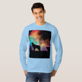 man T-Shirt met lange mouw (Voorkant volledig)