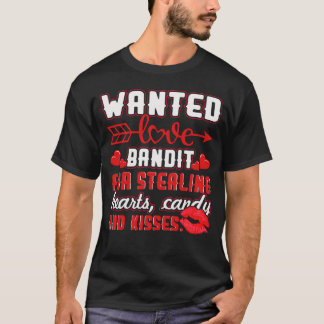 Man T-shirt met Valentijn Fun Sentence.