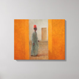 Man Tangier Street 2012 Canvas Afdruk
