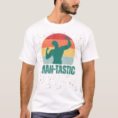 "Man-tastic" Funny Mannen T-Shirt (Voorkant)