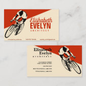 Man tegen racisme Bike Visitekaartje (Voorkant / Achterkant)