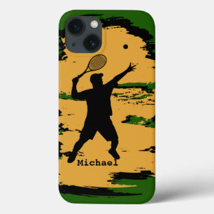 Man Tennis Player Case-Mate iPhone Case