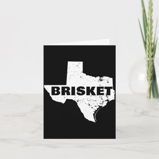 Man texas brisket kaart prestaties (Voorkant)