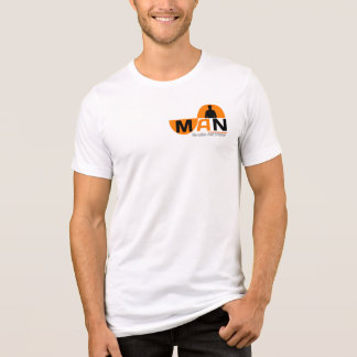 Man Text T-Shirt | Moderne Minimalistische T-Shirt