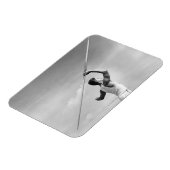 Man Throwing Javelin Magneet (Linkerzijde)