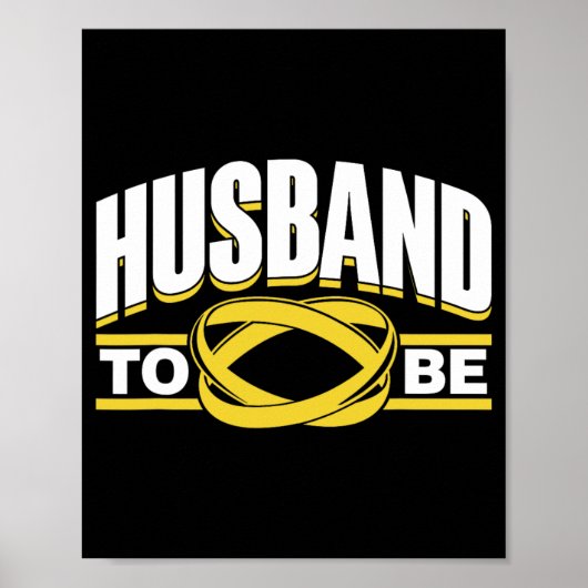 Man To Be Bruid Team Party Groom Bachelor Poster (Voorkant)