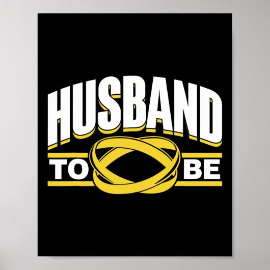 Man To Be Bruid Team Party Groom Bachelor Poster (Voorkant)