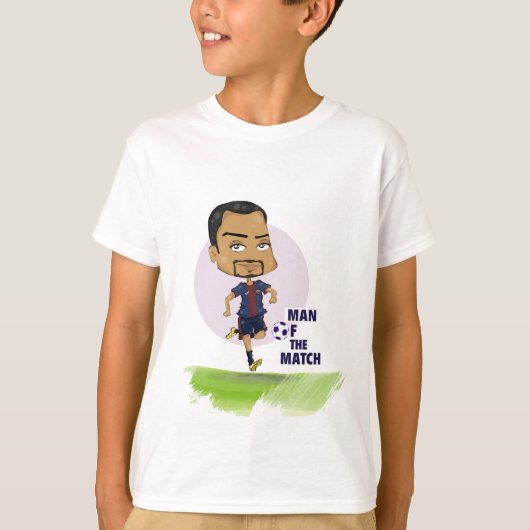 man to the match t-shirt (Voorkant)