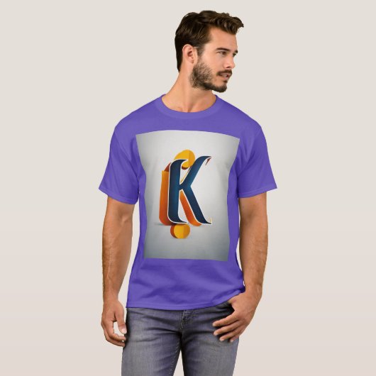 Man T'shirt T-shirt (Voorkant volledig)