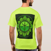 Man T'shirt T-shirt (Achterkant)