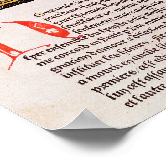 Man tussen deugd en deugd poster (Hoek)