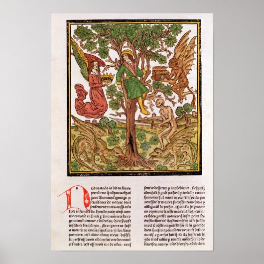 Man tussen deugd en deugd poster (Voorkant)