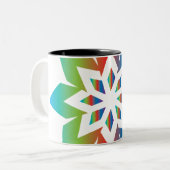 Man Tweekleurige Koffiemok (Voorkant links)