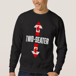 Man Two Seater Canada Day Canadian Trui