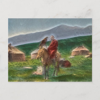 Man uit Kazachstan Briefkaart