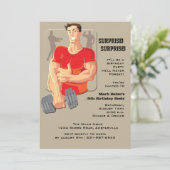 Man Uitnodiging (Staand voorkant)