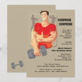 Man Uitnodiging (Voorkant / Achterkant)