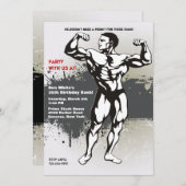 Man Uitnodiging (Voorkant / Achterkant)