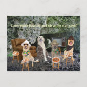 Man - Uitnodiging tot grotten (Voorkant)