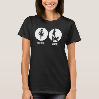 Man Uw Vrouw Mijn Vrouw Yorkshire Terrier een York T-shirt