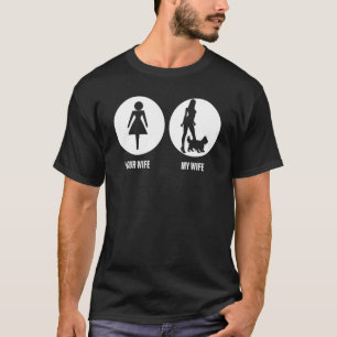 Man Uw Vrouw Mijn Vrouw Yorkshire Terrier een York T-shirt