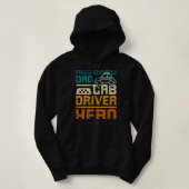 Man vader cabine driver held hoodie (Design voorkant)
