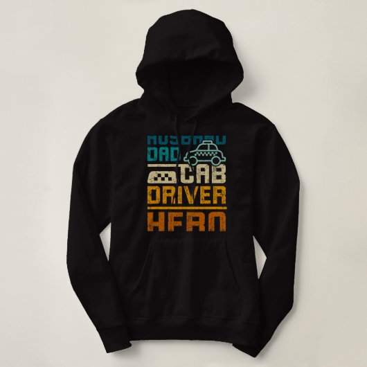 Man vader cabine driver held hoodie (Design voorkant)
