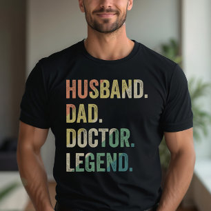 Man Vader Dokter Legende Funny Doctor T-shirt