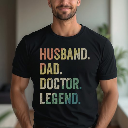 Man Vader Dokter Legende Funny Doctor T-shirt