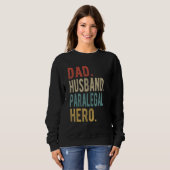 Man Vader Echtgenoot Parajurist Held Trui (Voorkant volledig)