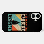 Man Vader Handel Retro, Daghandelaar Aandelenmarkt Case-Mate iPhone Case (Achterkant (horizontaal))