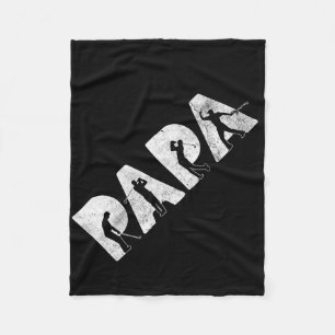 Man vader huwelijk en familie therapeut legende ve fleece deken