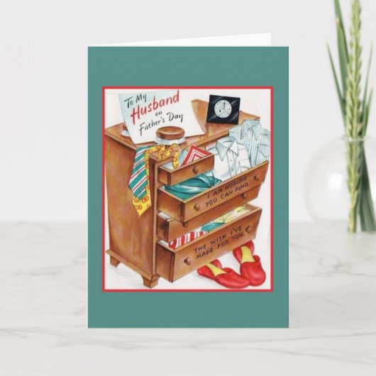  man Vaderdag Kaart (Voorkant)