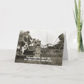 man van 1890 W/JACK RUSSELL TERRIER DOGS PHOTO Kaart (Voorkant)