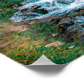 Man van bergen poster (Hoek)