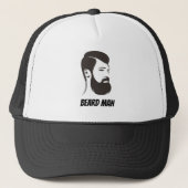 Man van bier trucker pet (Voorkant)