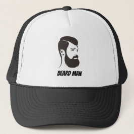 Man van bier trucker pet