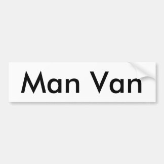 Man Van Bumpersticker