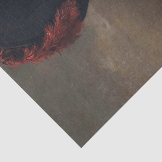 Man van Cavalier, debetpapier Tissuepapier (Detail)