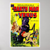 Man van de Aarde op Venus (1951) Poster (Voorkant)