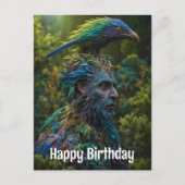 Man van de Bossen Briefkaart (Voorkant)