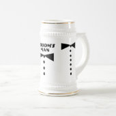 Man van de bruidegom Stein Bierpul (Voorkant rechts)