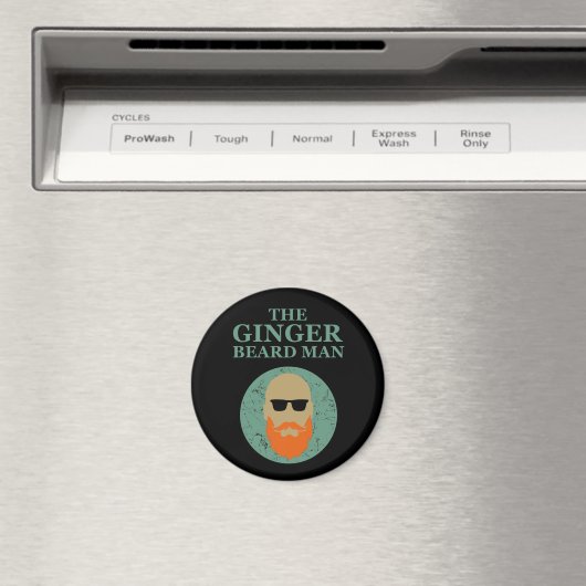 Man van de gemberbaard magneet (Insitu (Vaatwasser))