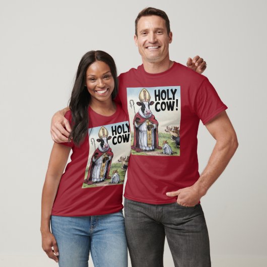 Man van de Heilige koe T-shirt (Unisex)