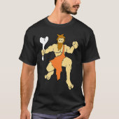 Man van de Hongaarse grot was beenderen en zijdeha T-shirt (Voorkant)