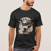 Man van de Japanse kattenvoedseloorlog en T-shirt (Voorkant)
