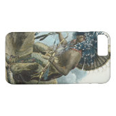 Man van de Mandanijnse stam in het kostuum van Case-Mate iPhone Case (Achterkant (Horizontaal))