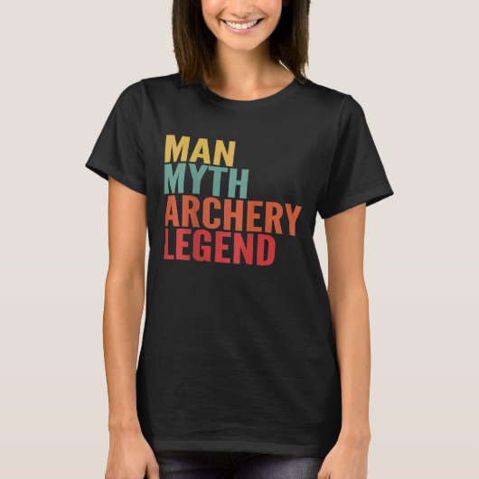 Man van de Myth Archery Legend T-shirt (Voorkant)