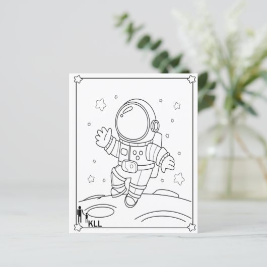 Man van de ruimteverkenner (Staand voorkant)