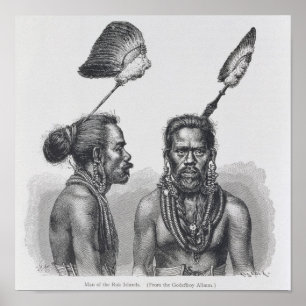 Man van de Ruk-eilanden Poster